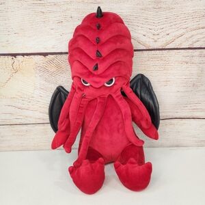 Bloodlust Cthulhu Red Kreepture Rare Plush Squid
